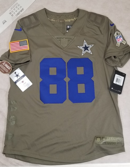 salute to service dallas cowboys jersey